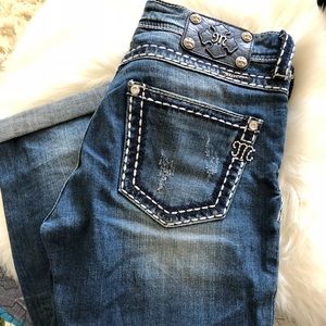 Miss me boyfriend crop jeans